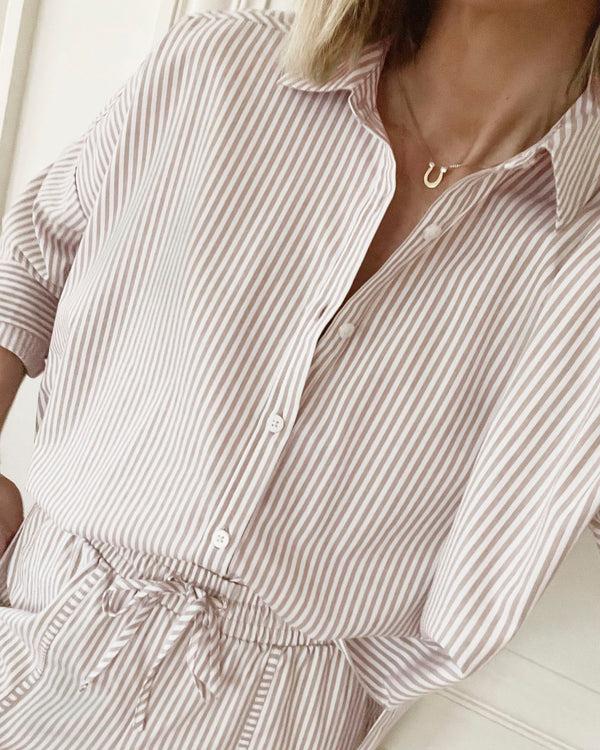 Splendid Splendid X Cellajaneblog Poplin Button Down