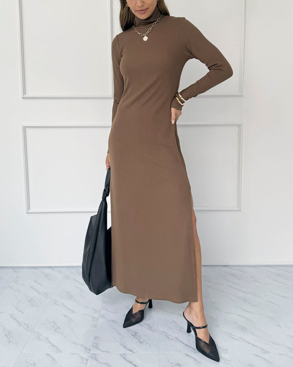 Splendid Splendid X Cellajaneblog Rib Turtleneck Dress
