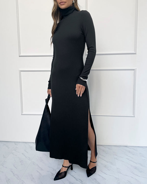 Splendid Splendid X Cellajaneblog Rib Turtleneck Dress