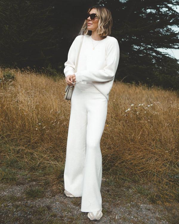 Splendid Splendid X Cellajaneblog Solid Front Seam Sweater