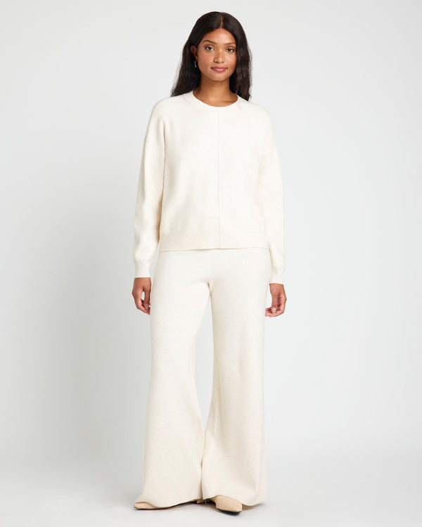 Splendid Splendid X Cellajaneblog Solid Front Seam Sweater