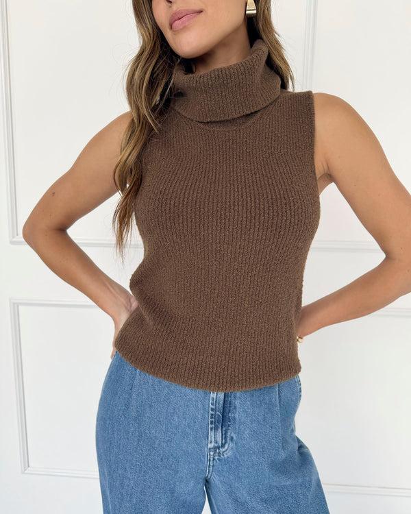 Splendid Splendid X Cellajaneblog Turtleneck Tank Sweater