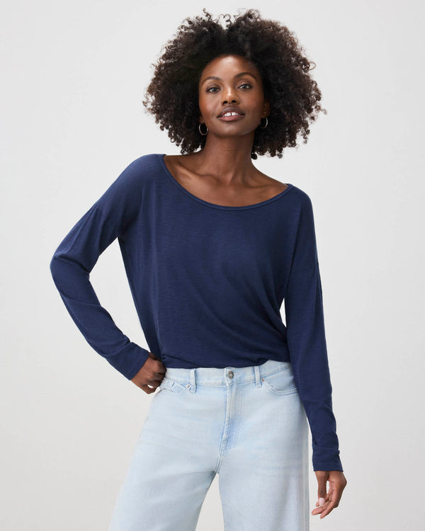 Splendid Zander Slub Long Sleeve Tee