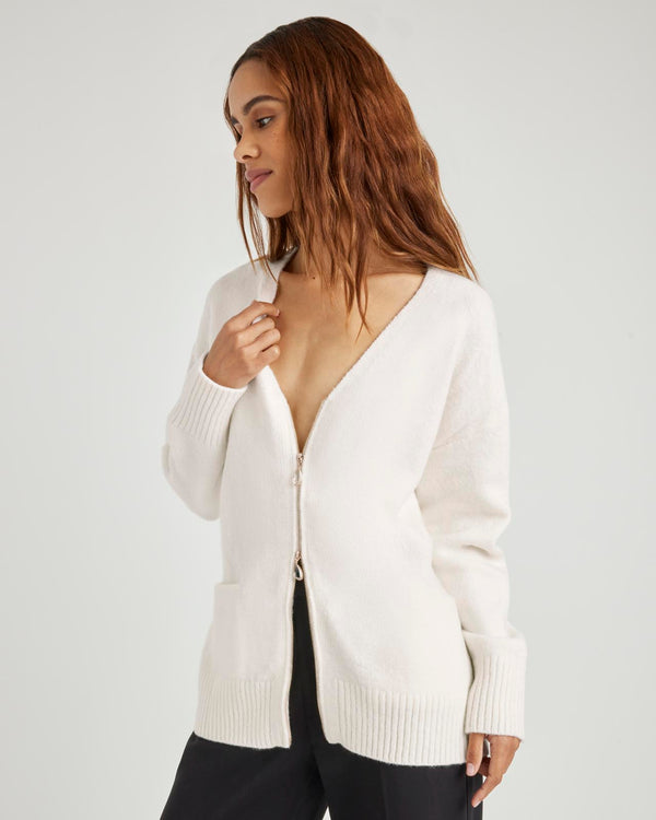 Splendid Zeena Zip-Up Cardigan