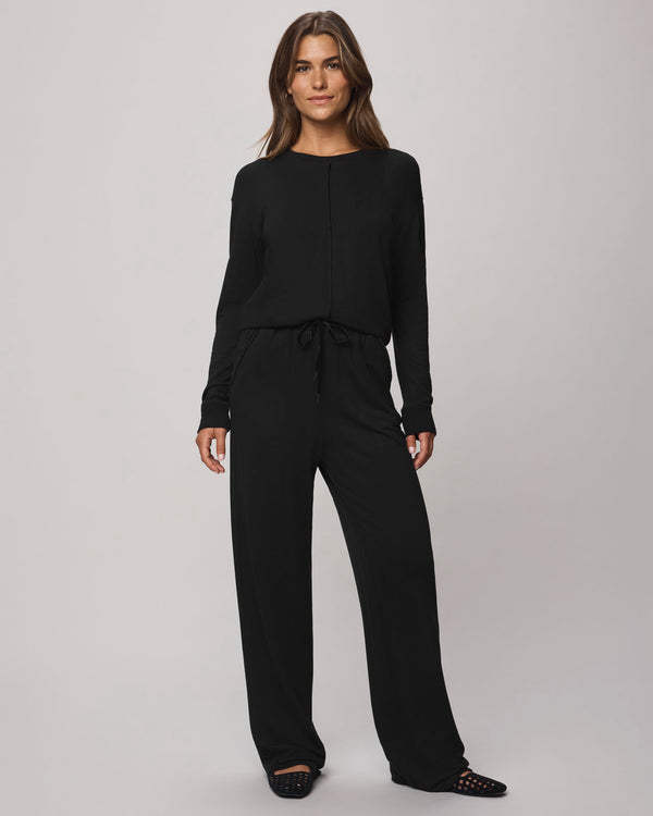 Splendid Supersoft Trim Pullover Using LENZING™ECOVERO™ Fibers