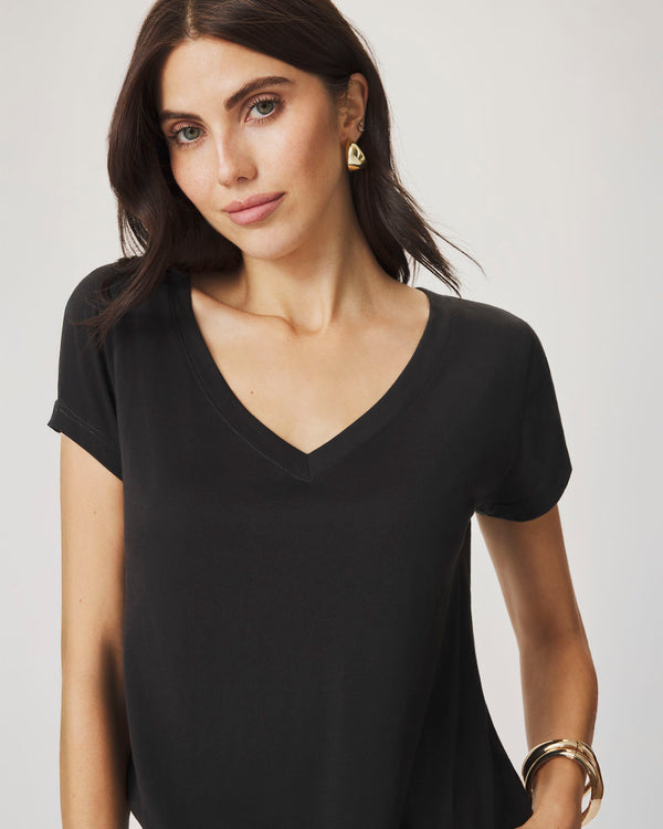 Splendid The Lila Climate Beneficial™ Verified Cotton V-Neck Tee
