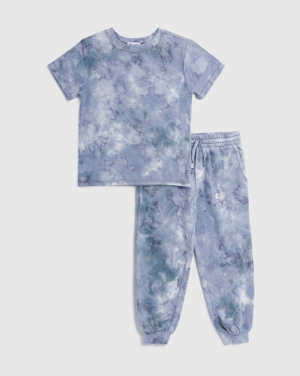 splendid Toddler Boy Shadow Wash Short Sleeve Tee Set