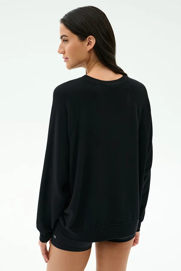 Splits59 Andie Oversized Fleece Varsity Graphic Sweatshirt