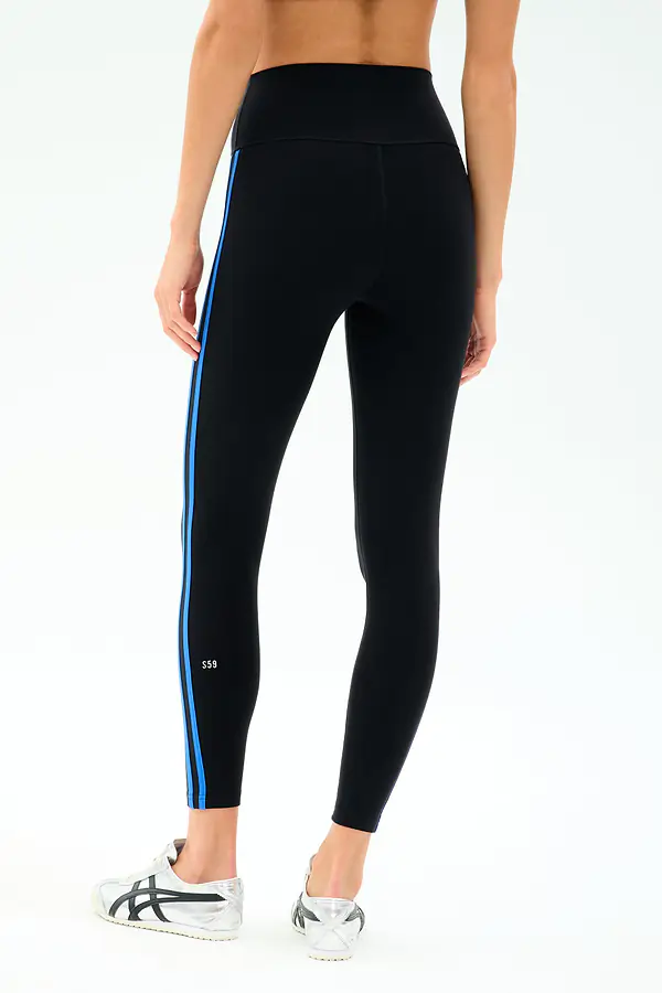 Splits59 Ella High Waist Airweight 7/8 Black/Classic Blue