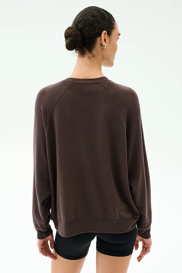 Splits59 Andie Oversized Fleece Sweashirt