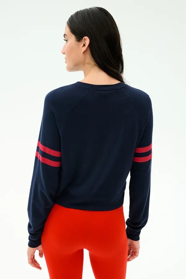 Splits59 Brooks Stripe Fleece Sweatshirt