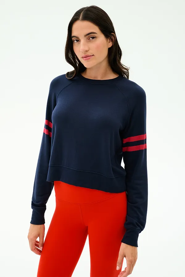 Splits59 Brooks Stripe Fleece Sweatshirt