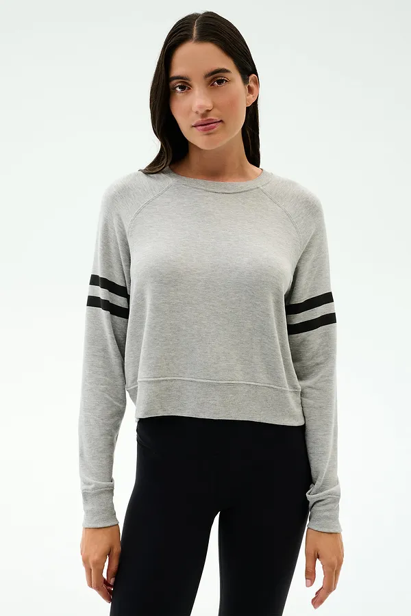 splits59 Brooks Stripe Fleece Sweatshirt
