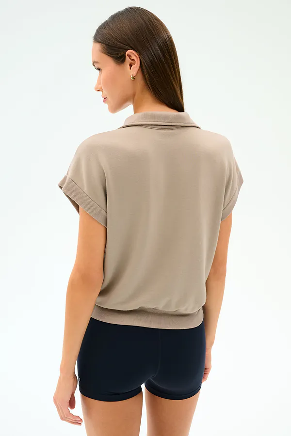 Splits59 Evie Fleece Sleeveless Polo