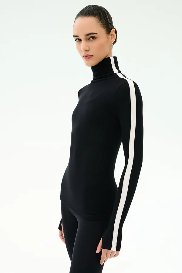 Splits59 Jackson Rib Full Length Turtleneck