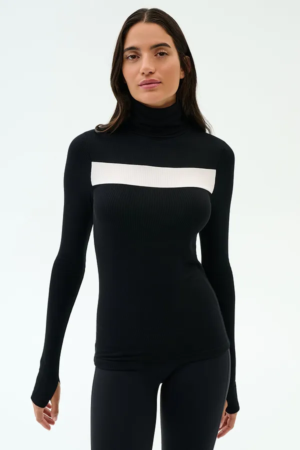 splits59 Lennon Rib Turtleneck