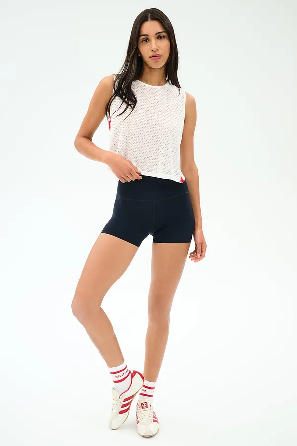 Splits59 Logan Mesh Tank With Stripe