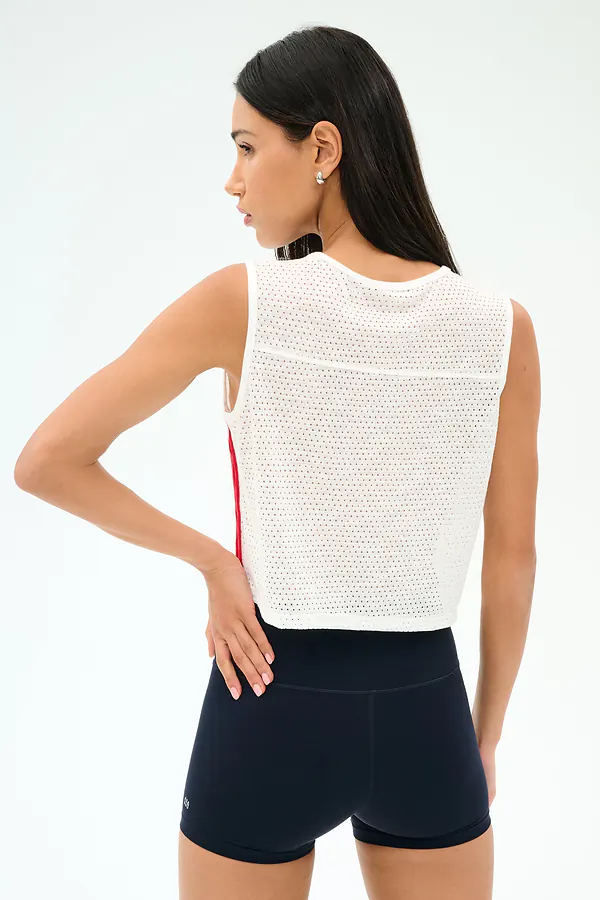 Splits59 Logan Mesh Tank With Stripe