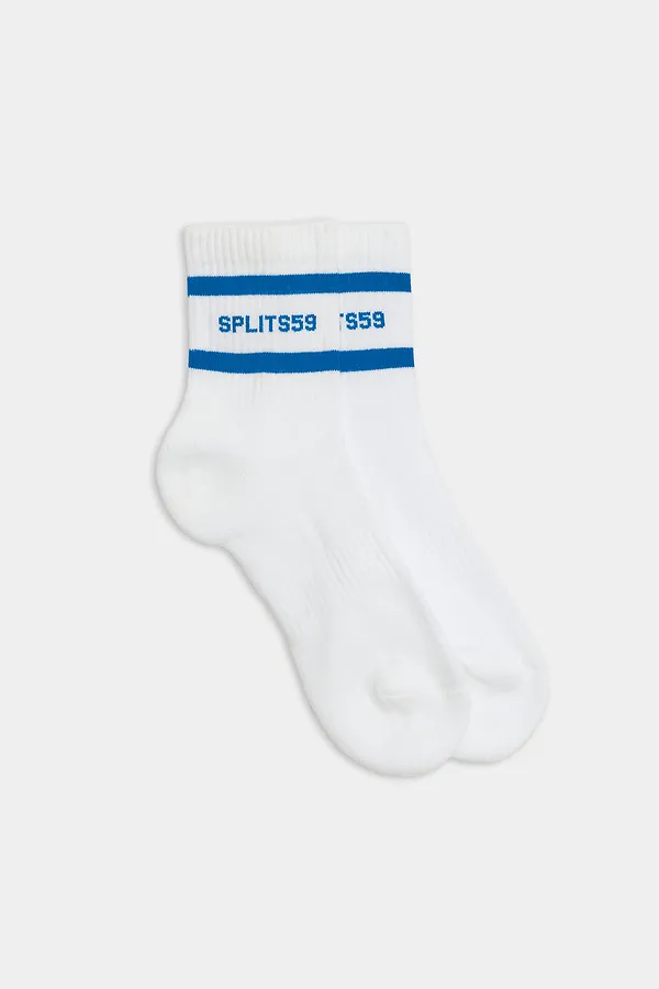 splits59 Logo Stripe Quarter Socks