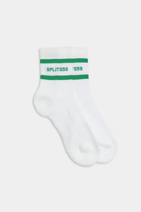 splits59 Logo Stripe Quarter Socks