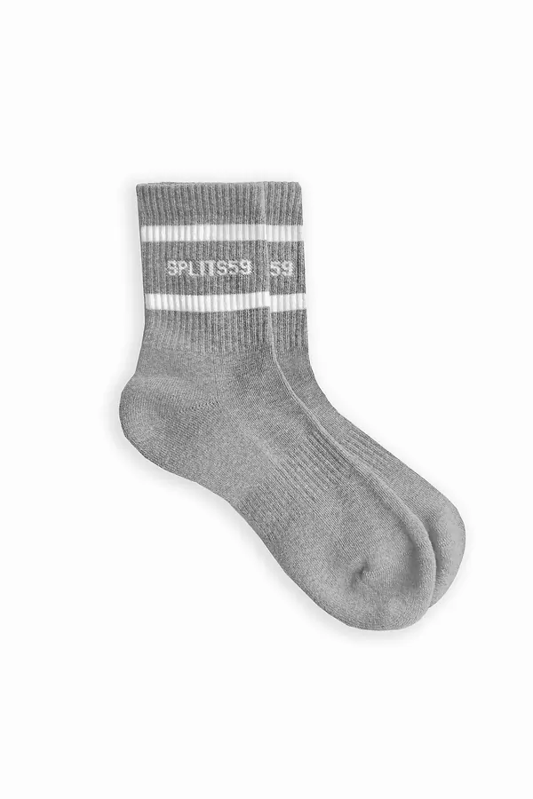 splits59 Logo Stripe Quarter Socks