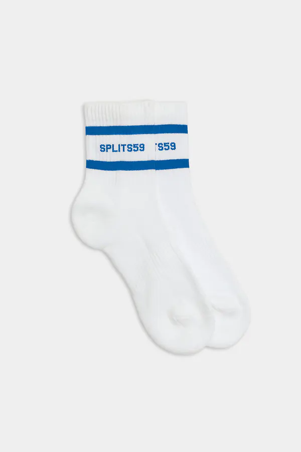 splits59 Logo Stripe Quarter Socks