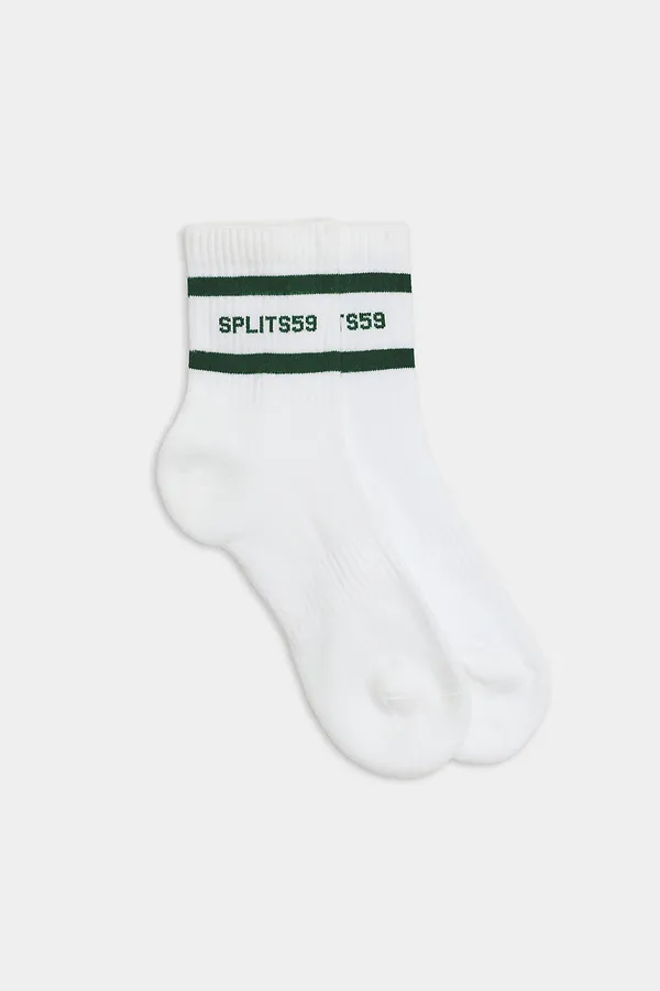 splits59 Logo Stripe Quarter Socks