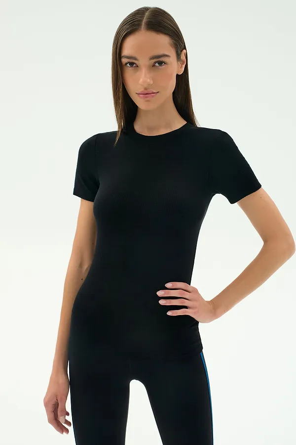 splits59 Louise Rib Short Sleeve