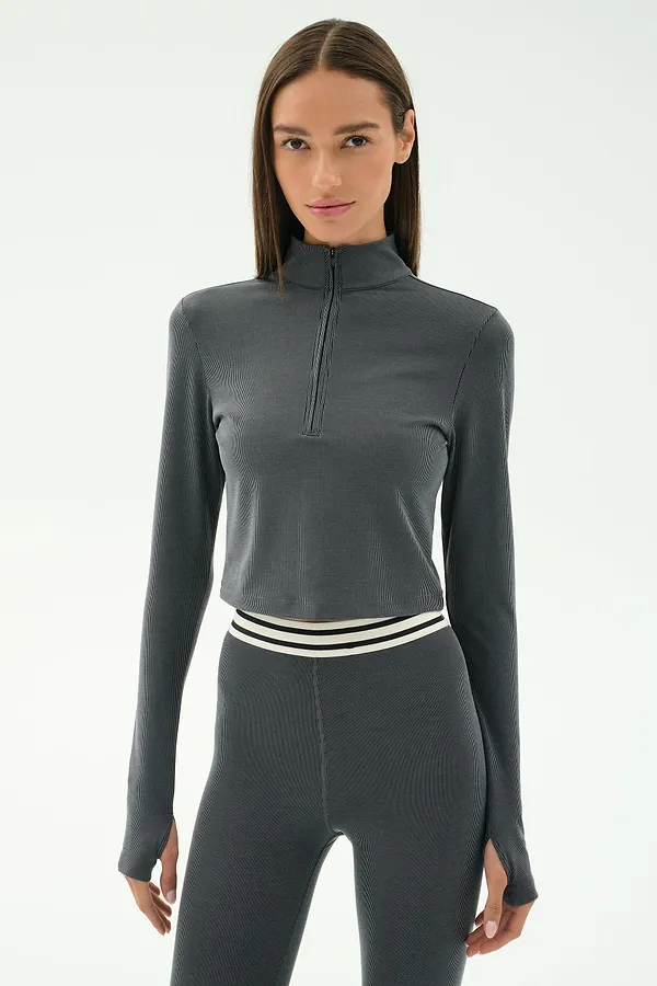 splits59 Stevie Active Rib Half Zip