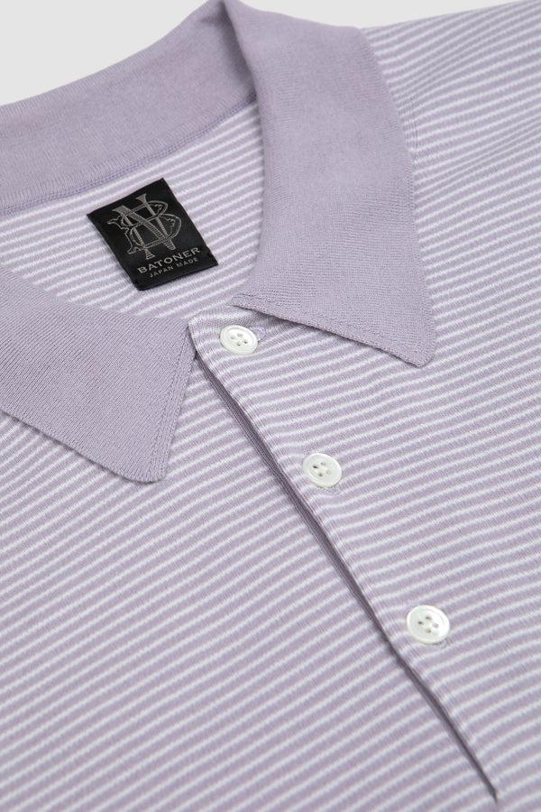 Sportivo Store 32G Smooth Polo (Essential) Purple/ White