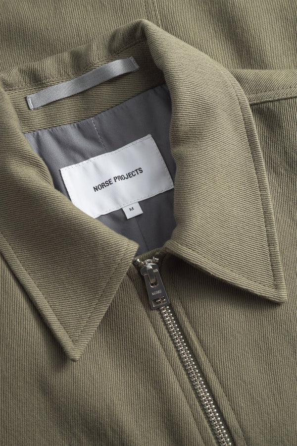 Sportivo Store Aksel Cavalry Cotton Wool Windstopper Jacket Olive Night