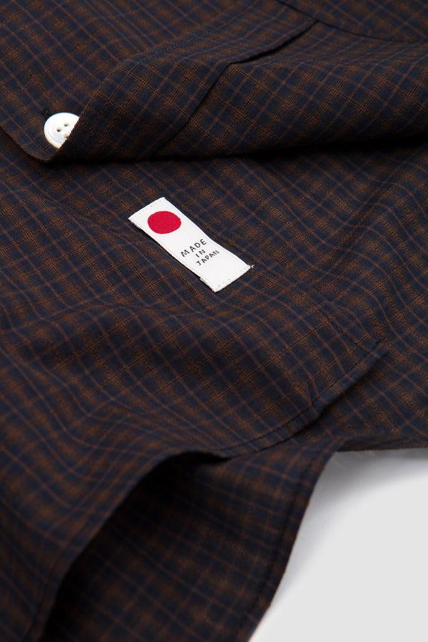 Sportivo Store Another Shirt 4.0 JPN Navy/ Brown Check