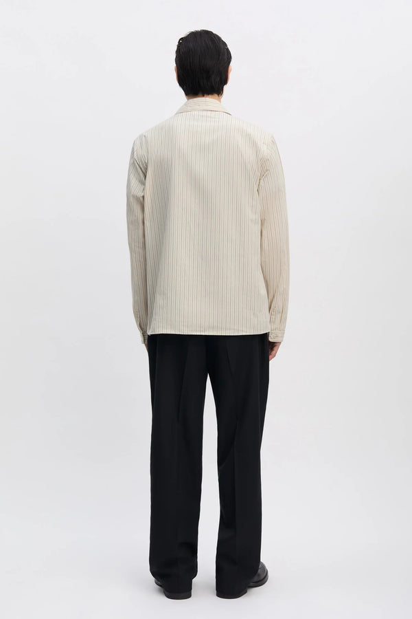 Sportivo Store Another Zip Shirt 1.0 JPN Cream Stripe