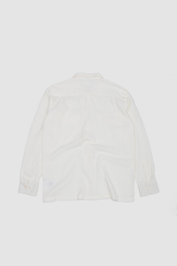 Sportivo Store Attendant Shirt Arten Seersucker Ecru