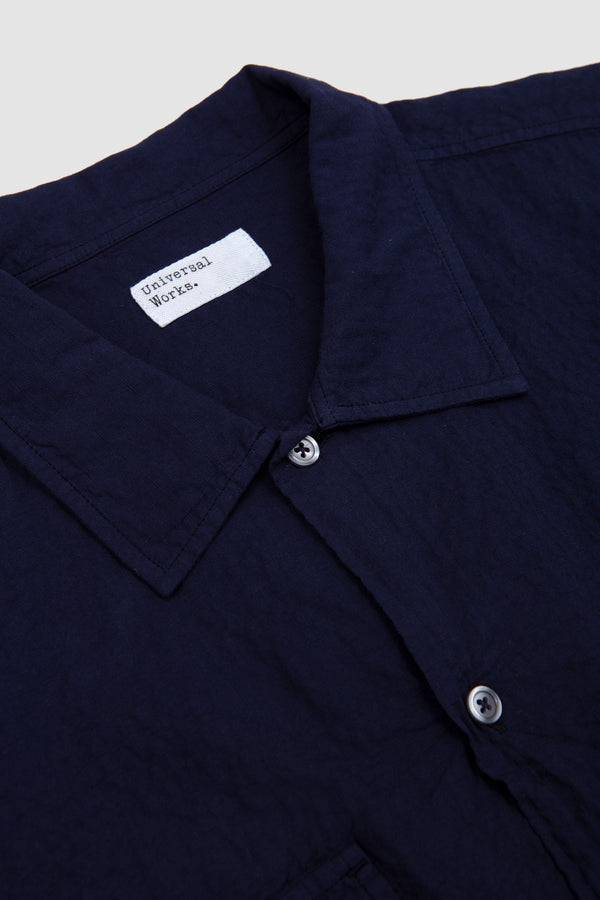 Sportivo Store Attendant Shirt Arten Seersucker Navy