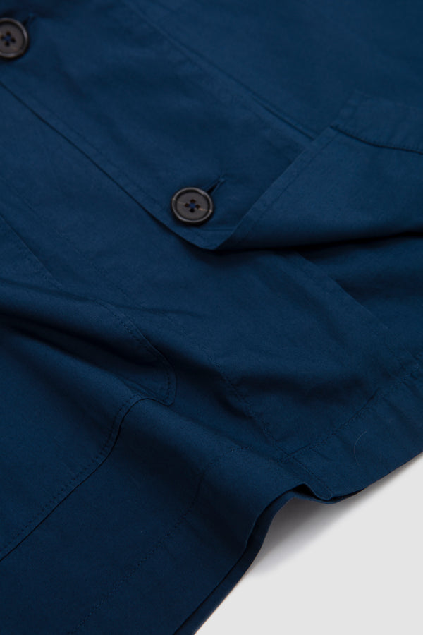 Sportivo Store Bakers Overshirt Organic Fine Poplin Navy