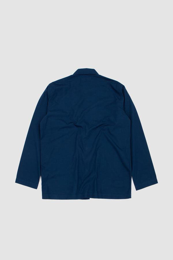 Sportivo Store Bakers Overshirt Organic Fine Poplin Navy