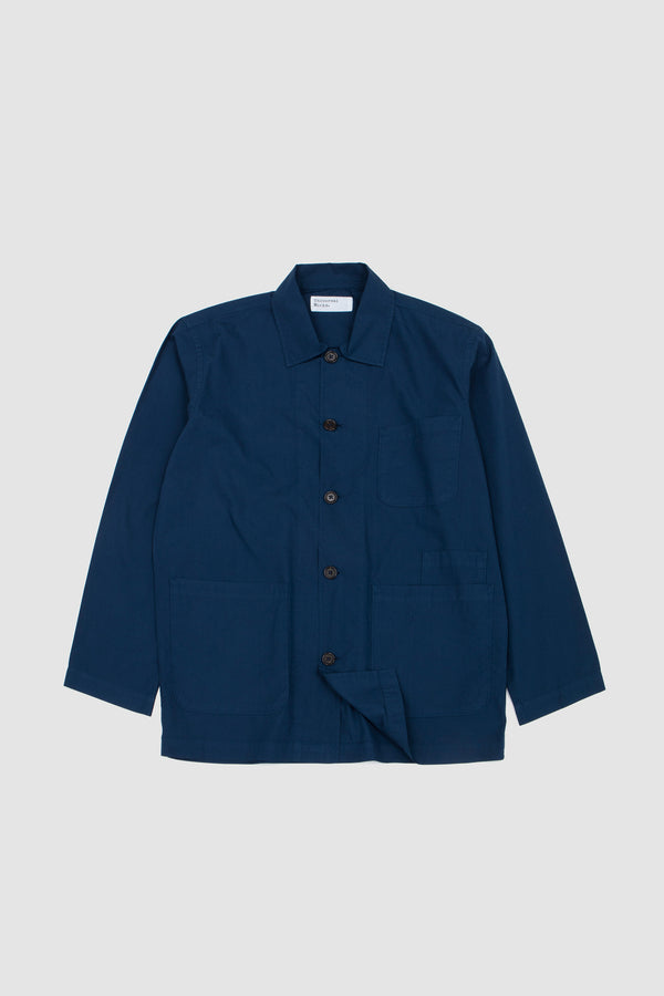 sportivo store Bakers Overshirt Organic Fine Poplin Navy