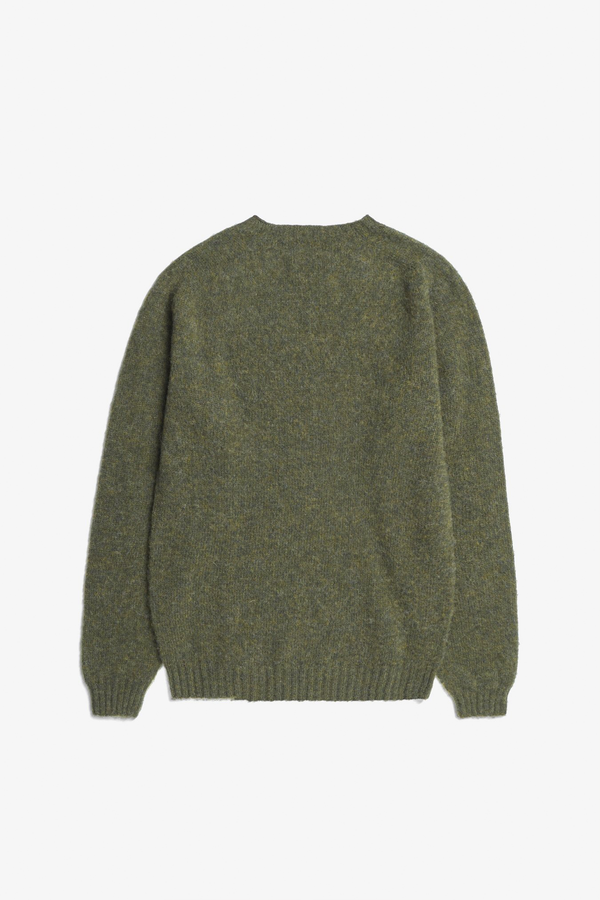 Sportivo Store Birnir Brushed Lambswool Sweater Olive Night