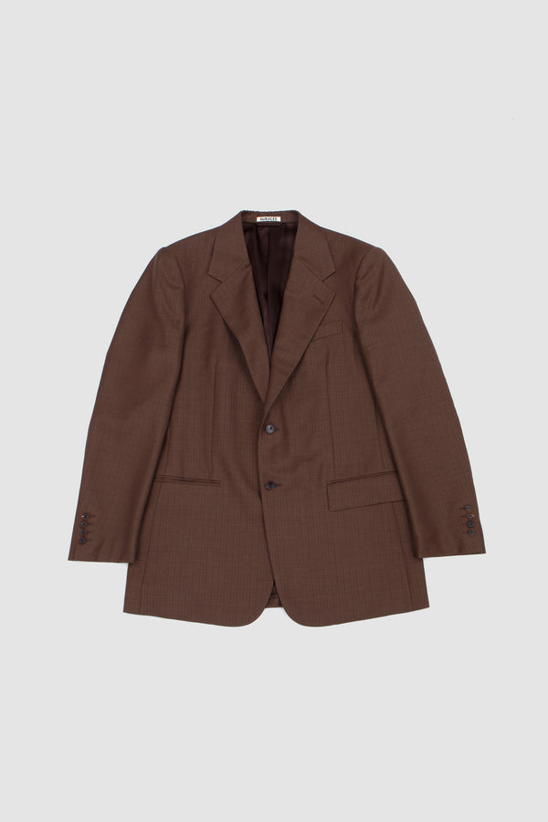 sportivo store Bluefaced Wool Jacket Brown/Red Stripes