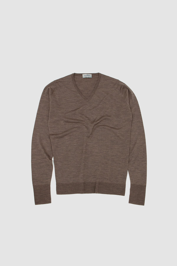 sportivo store Bobby Extra Fine Merino Wool Jumper Mushroom