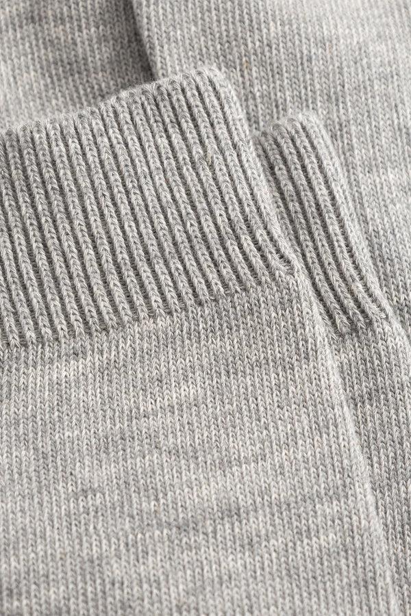 Sportivo Store Bykle Heavy Cotton Twist Sock Light Grey Melange