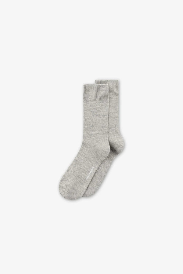 sportivo store Bykle Heavy Cotton Twist Sock Light Grey Melange