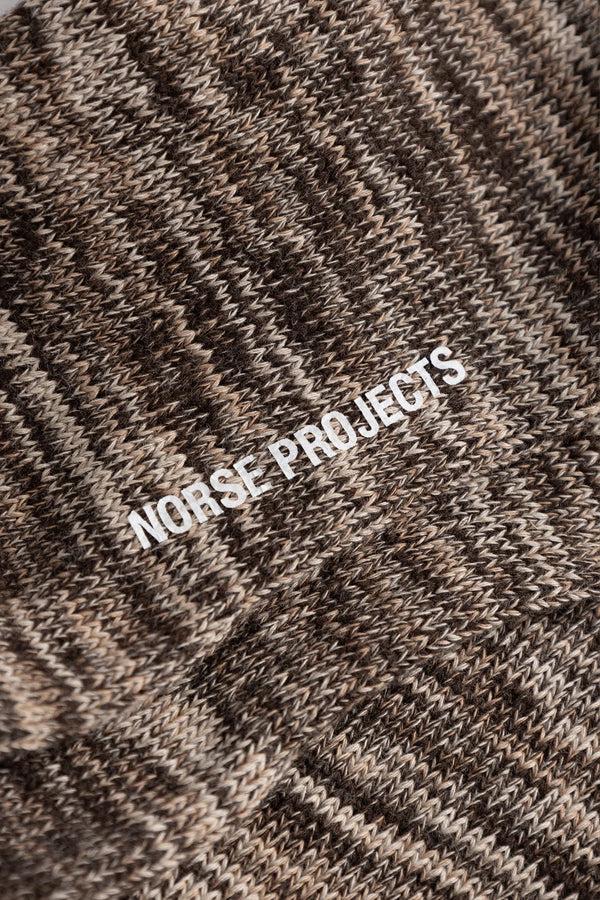 Sportivo Store Bykle Heavy Cotton Twist Sock Seal Brown