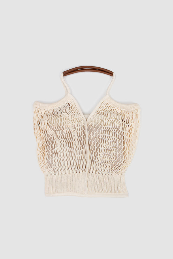 sportivo store Calella Filt Tote Bag Natural/ Chestnut