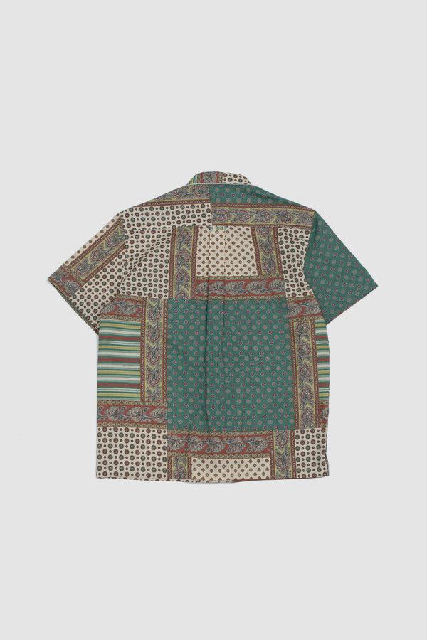 Sportivo Store Camp Colar Shirt Provencal Patchwork Print