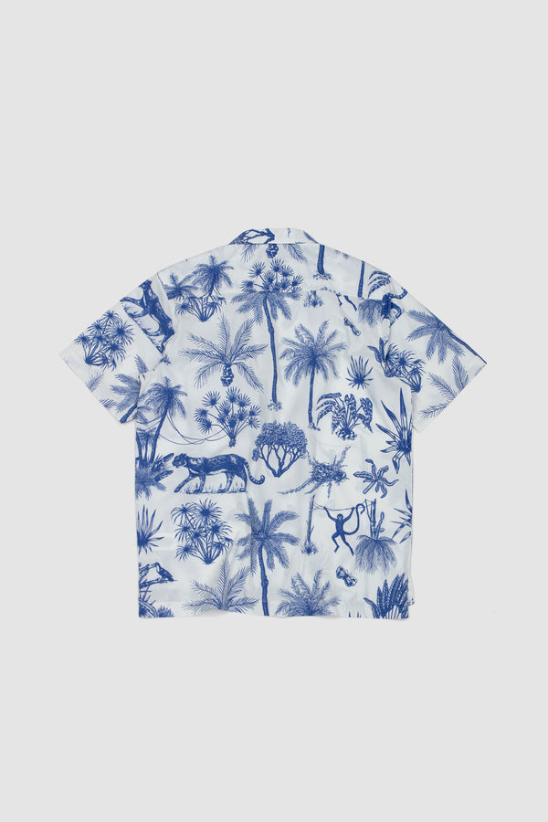 Sportivo Store Camp Shirt Jungle Toile Poplin White