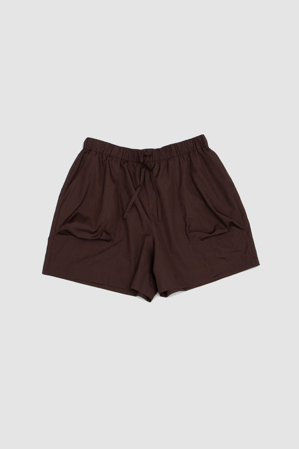 Sportivo Store Cargo Pocket Drawstring Shorts Chocolate