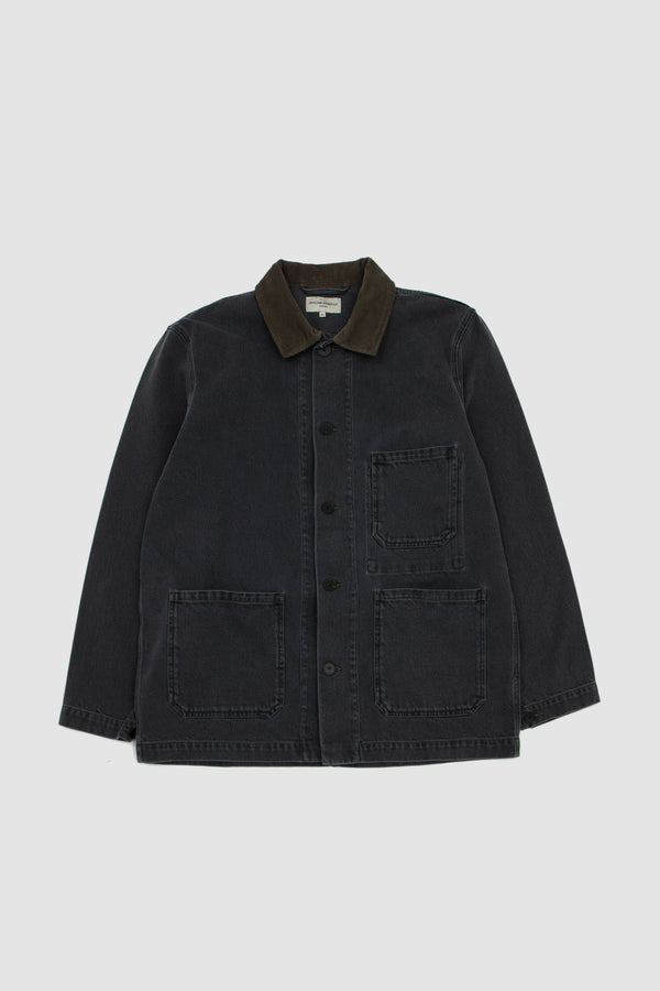 sportivo store Carlito Jacket Cotton Denim Mid Grey/ Iced Coffee