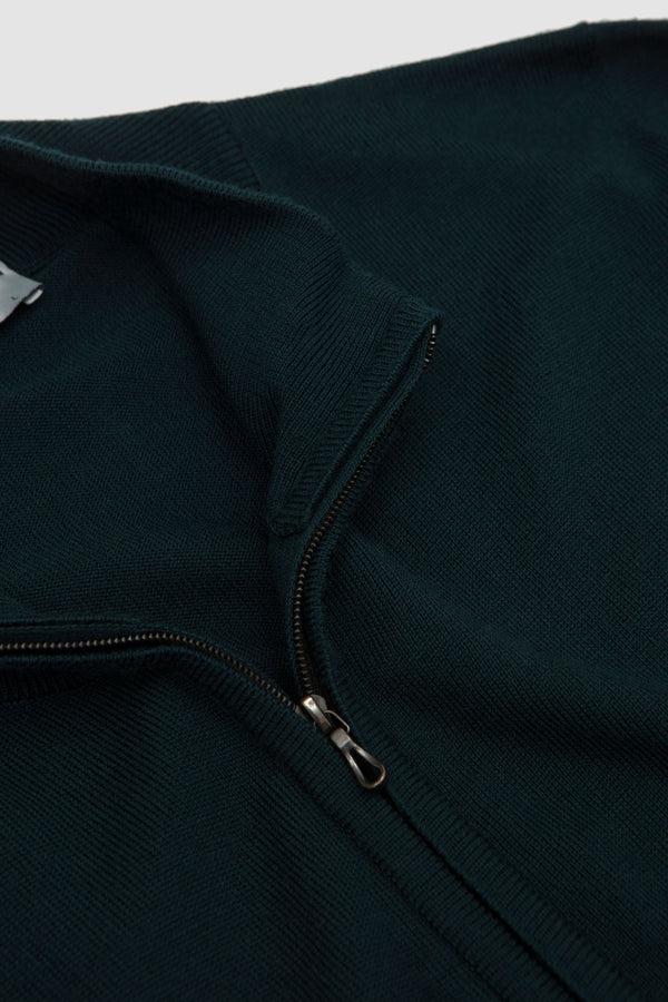 Sportivo Store Claygate Extra Fine Merino Wool Jacket Richardson Green